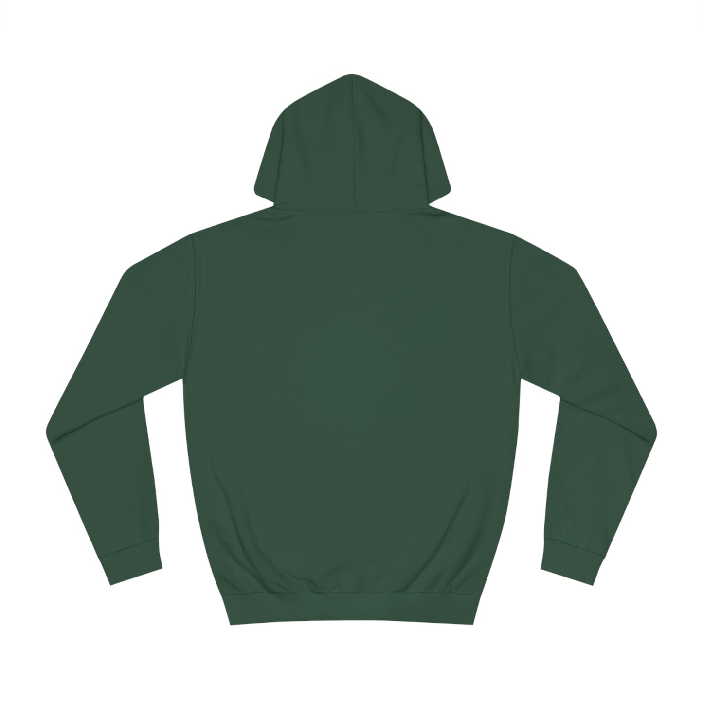Green Hoodie plain back