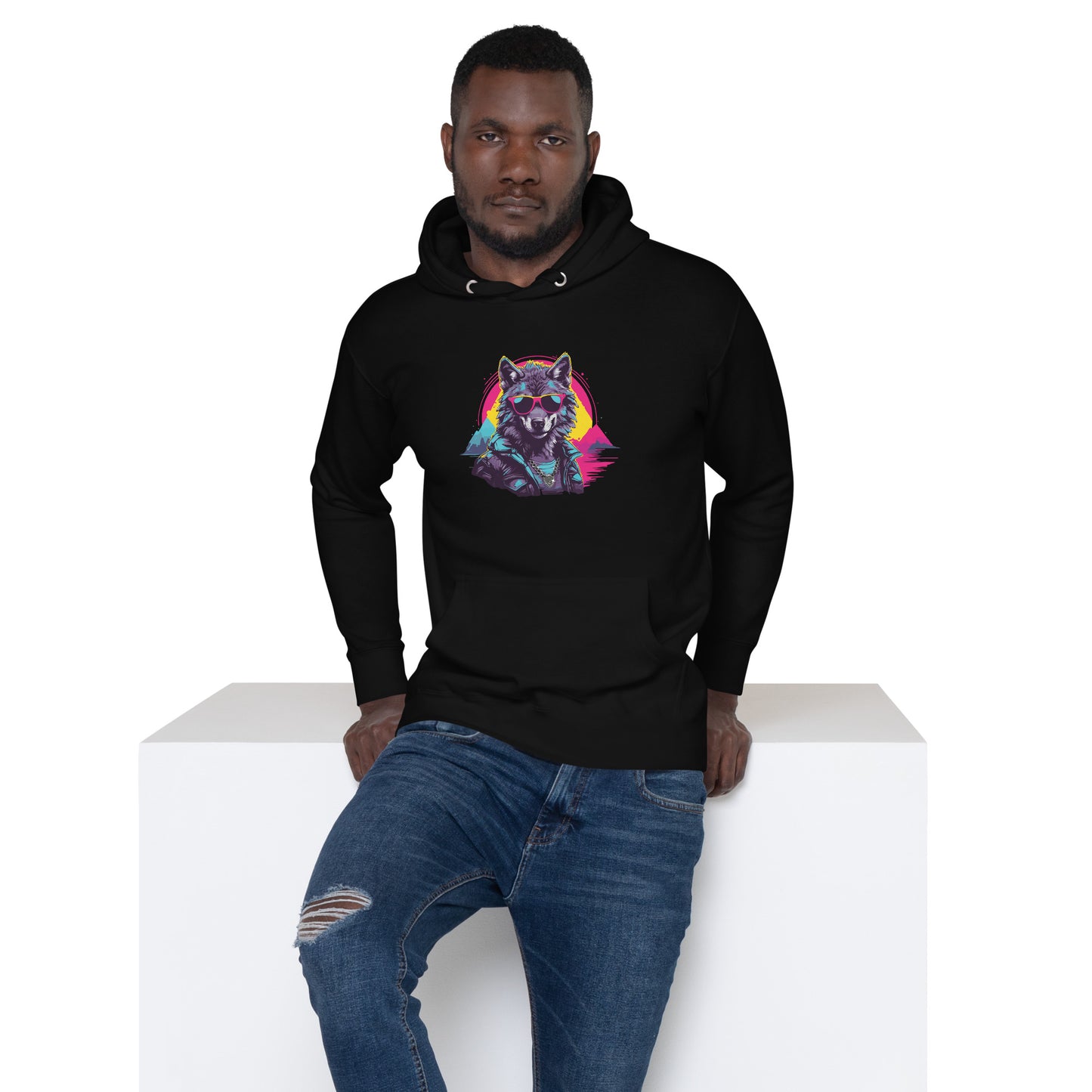 HOWLIN' HIPSTER - Unisex Premium Hoodie