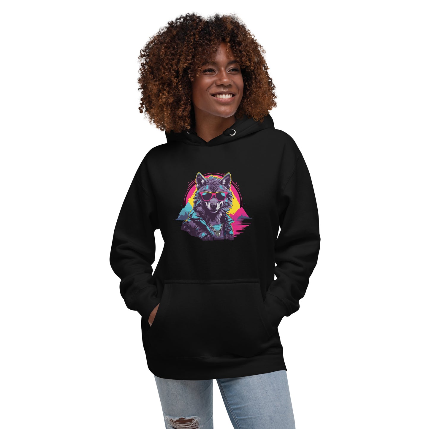 HOWLIN' HIPSTER - Unisex Premium Hoodie