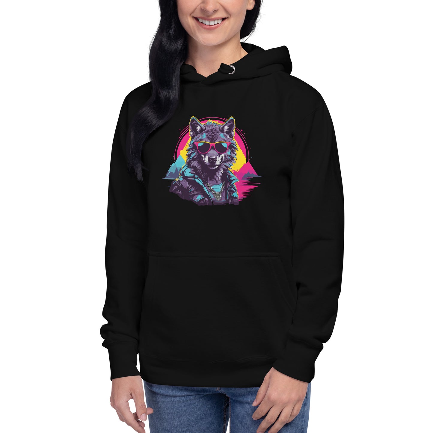 HOWLIN' HIPSTER - Unisex Premium Hoodie