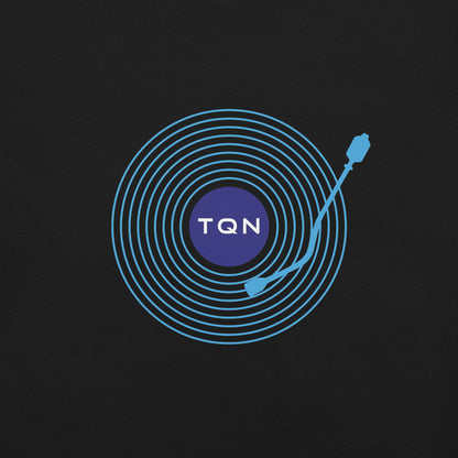 Get in tune with the vintage vibe – our 'TQN' logo-emblazoned tee celebrates the timeless allure of vinyl. Perfect for music enthusiasts and collectors alike, this tee adds a touch of retro flair to your wardrobe. Embrace the groove and let your style speak volumes.Taken from the TEQNEON Music Box and Retro Technology collections.